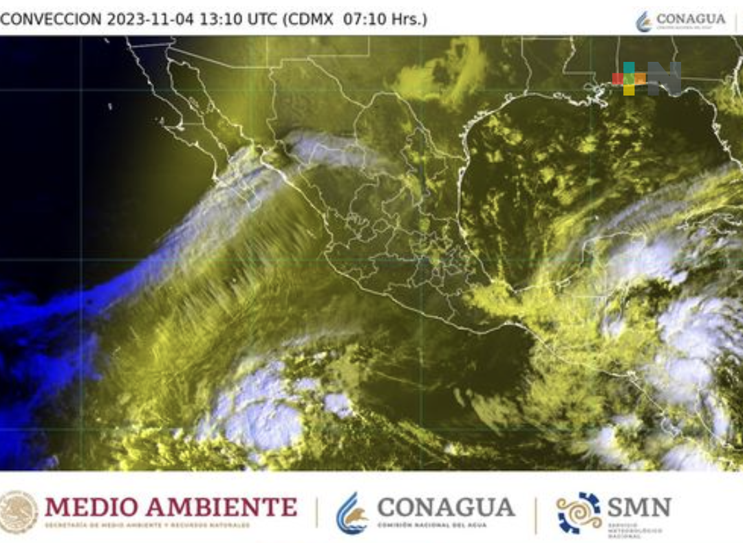 Se pronostican lluvias intensas para regiones de Veracruz, Chiapas, Oaxaca, Quintana Roo y Tabasco